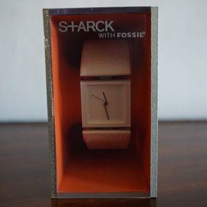 S+ARCK with Fossil White Watch Brand New